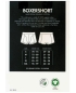 Preview: R2 Amsterdam Doppelpack Boxer Short dunkelblau uni