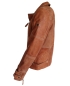 Preview: Radloff Lederjacke Motoradstyle Modell Sharp cognac