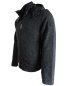 Preview: Radloff Jacke Steppjacke mit abtrennbarer Kapuze anthrazit schwarz