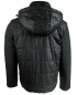 Preview: Radloff Jacke Steppjacke mit abtrennbarer Kapuze anthrazit schwarz