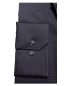 Preview: eterna Slim Fit Langarmhemd Stretch dunkelgrau Minimalmuster