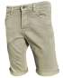 Preview: Hattric Jeans Bermuda Stretch lind Denim mit Saumumschlag