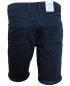 Preview: Hattric Jeans Bermuda Stretch blau Denim mit Saumumschlag