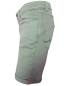 Preview: Hattric Jeans Bermuda Stretch grün Denim mit Saumumschlag