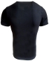 Preview: u-wear T-Shirt V-Neck Transparent schwarz