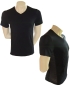 Preview: u-wear T-Shirt V-Neck Transparent schwarz