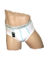 Preview: u-wear 3er Pack Slip Modell Retro Lines weiss bunt