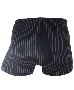 Isa bodywear Panty Short Andy schwarz Stripes