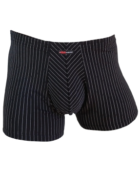 Isa bodywear Panty Short Andy schwarz Stripes
