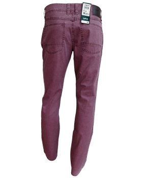 Hattric Chino Hunter Five Pocket Stretch in beere