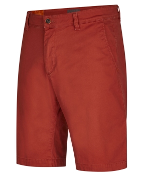 Hattric Chino Bermuda Twill Stretch in rostrot