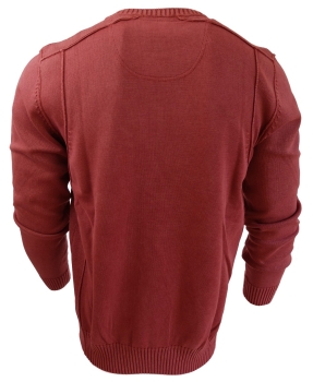 Baileys modischer Rundhals Pullover in rost Garmed Wash