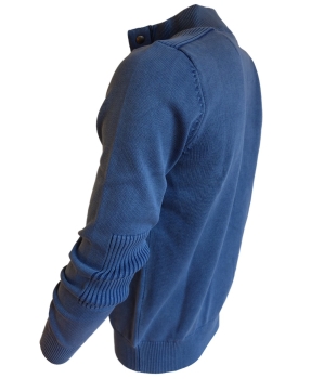 Baileys modischer Stehkragen Pullover in indigo