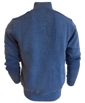 Baileys modischer Stehkragen Pullover in indigo