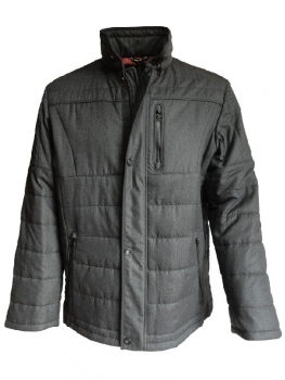 Cabano maskuline Steppjacke New Canadian in schwarz