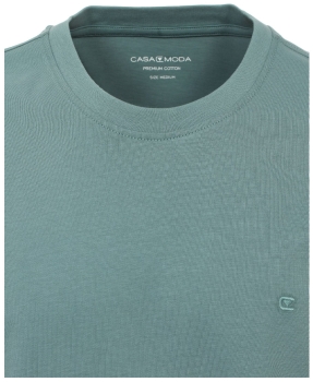 Casamoda Rundhals T-Shirt in türkis