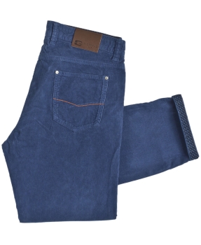 Giordano Jeans Five Pocket Feincord blau