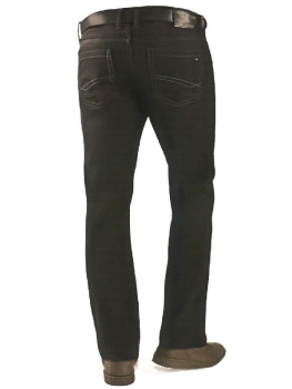 Hattric Jeans Hardy Black Color Safe Stretch