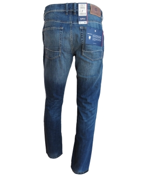 Hattric Jeans Hunter Stretch blue Denim Struktur