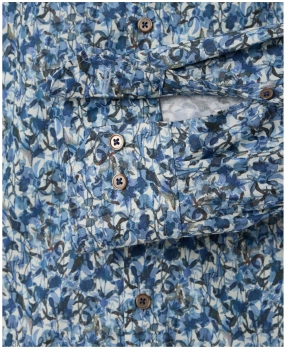 Preview: Venti Modern Fit Langarmhemd blau multicolor Natur Print Preview: Venti Modern Fit Langarmhemd blau multicolor Natur Print