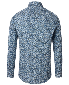 Preview: Venti Modern Fit Langarmhemd blau multicolor Natur Print Preview: Venti Modern Fit Langarmhemd blau multicolor Natur Print