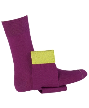 von Jungfeld 3er Box Herrensocken schwarz burgunder