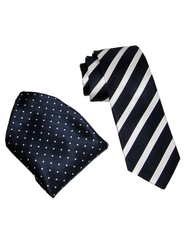 Hemley Germany Set Krawatte fairen führender - Einstecktuch zu Herrenmode Hochwertige Marken Seide