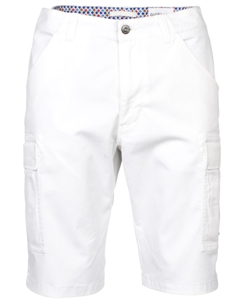 Giordano Cargo Bermuda Five Pocket Stretch in weiss