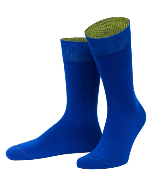 von Jungfeld 1 Paar Herrensocken royalblau Hampshire