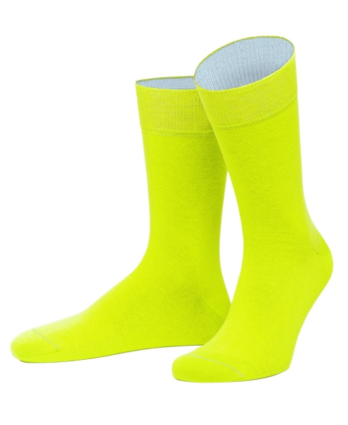 von Jungfeld 3er Box BLICKFANG Socken in aqua neongelb hellblau