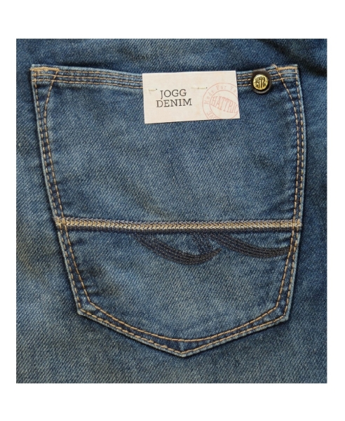 Hattric Jeans Harris Jogg Denim Tailored Denim 1972 blue