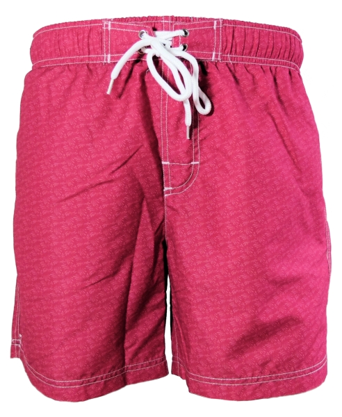 Baileys Swim Short Beach in rot mit Minimuster