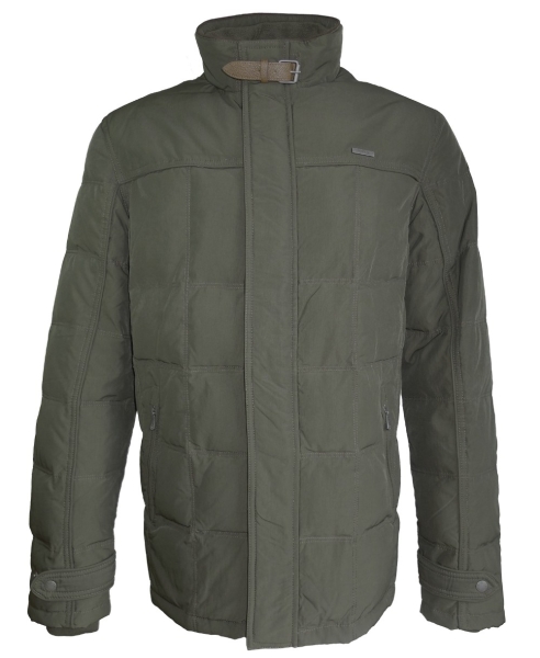 Baileys maskuline Long Steppjacke Yachting in oliv