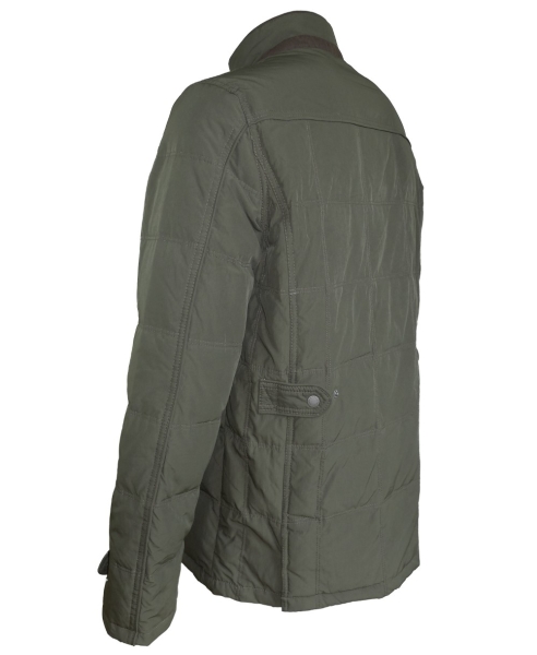 Baileys maskuline Long Steppjacke Yachting in oliv