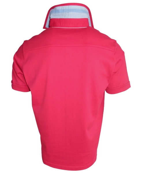 Baileys Polo Shirt Portland in rot mit Sticklabel