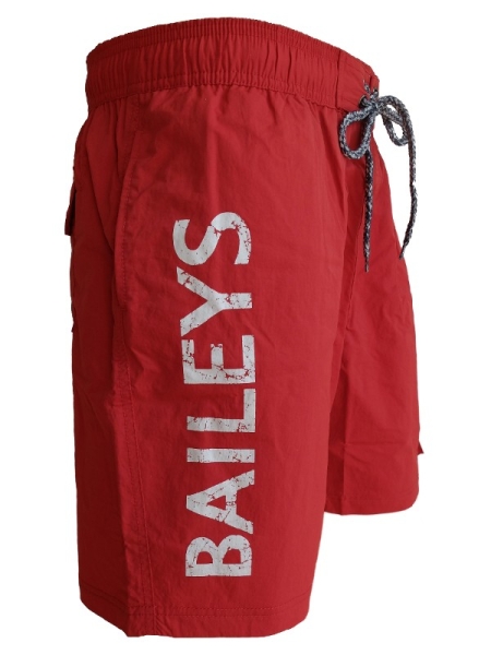 Baileys Swim Short Beach modischer Freizeitstil in rot