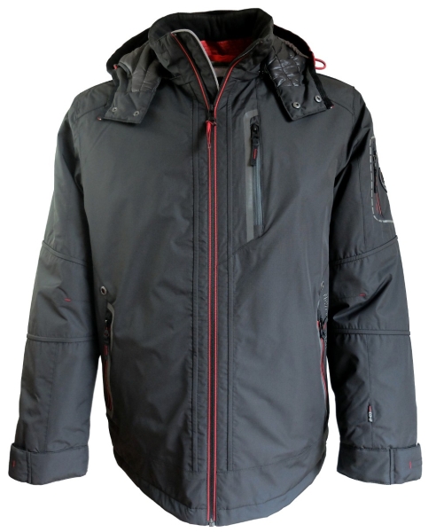 Cabano New Canadian CO-3 Funktions Jacke mit abtrennbarer Kapuze