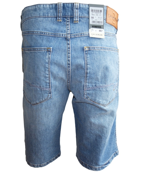 Calamar Bermuda Short Denim Stretch in blue