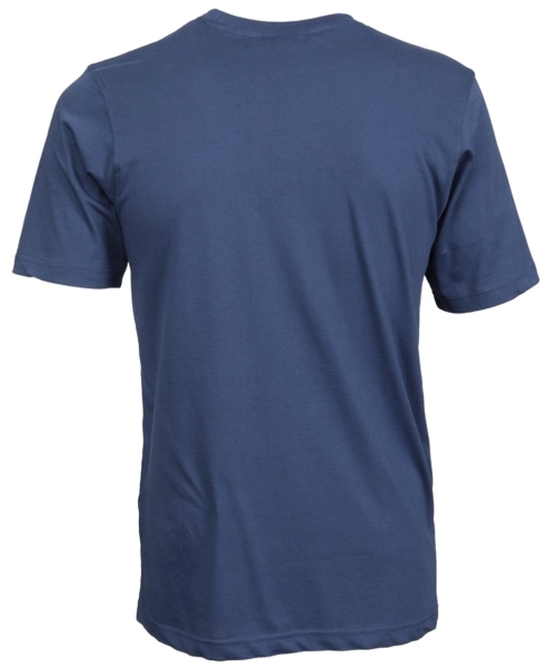 Casa Moda Rundhals T-Shirt in dunkelblau terra blau Uni
