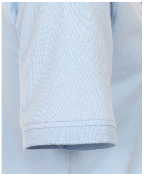 Casamoda Sport Polo Shirt Stretch in hellblau
