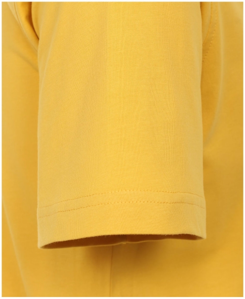 Casamoda Rundhals T-Shirt in gelb