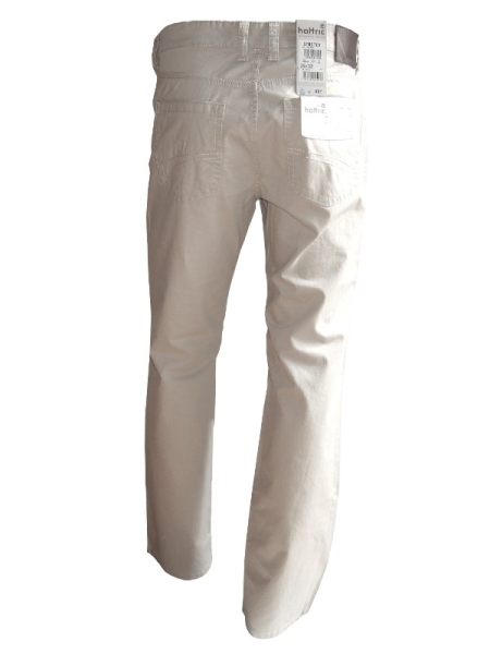 Hattric Twill Chino Hardy 5 Pocket Stil lichtgrau