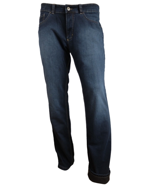 Hattric Thermo Jeans Henk 5 Pocket Stil in dark blue