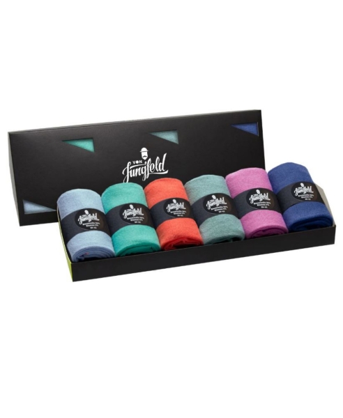 von Jungfeld 6er Box Herrensocken Islas Tropicales