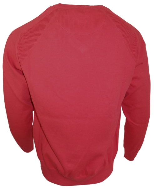 Maselli V-Neck Pullover Baumwolle in rot