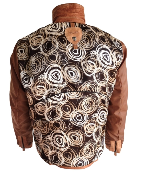 Radloff Lederjacke Motoradstyle Modell Sharp cognac