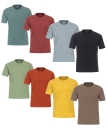 Casamoda Rundhals T-Shirt in 8 modischen Pastellfarben